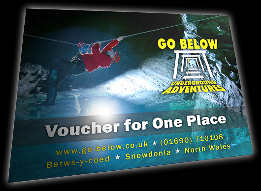Picture of a Caving Trip Gift Voucher
