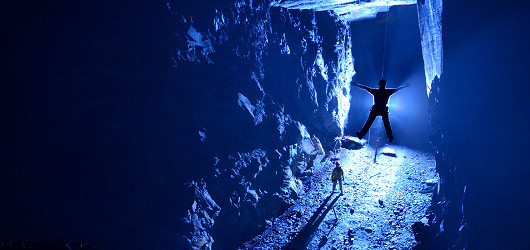 Underground Freefall in Wales